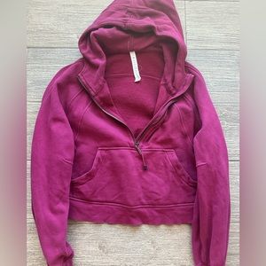 LULULEMON CROPPED SCUBA